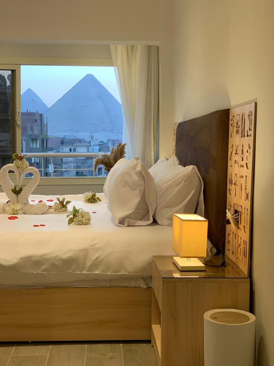 Khufu Pyramids Inn Nazlet el-Sîsi Buitenkant foto